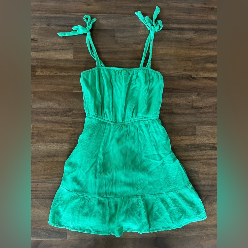 green romper